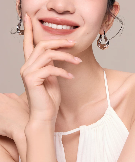 Waveform Chic Drop Earrings