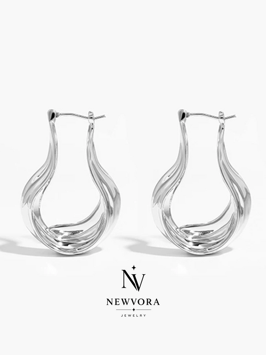 Waveform Chic Drop Earrings