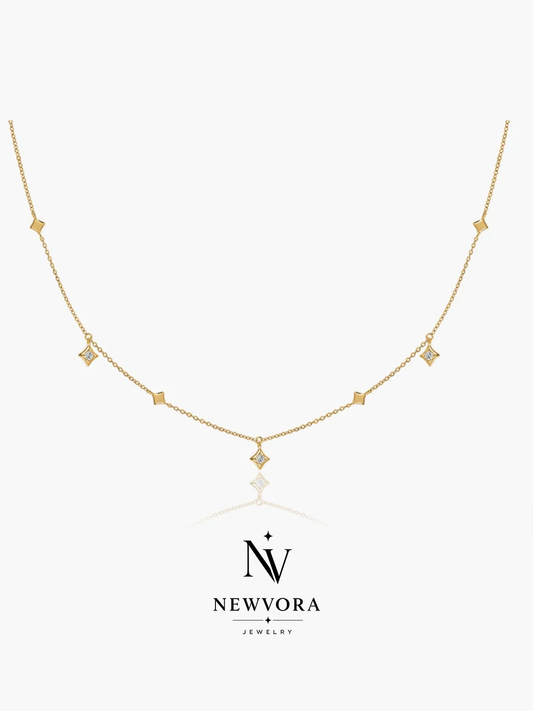 Starlit Nova Pendant Necklace