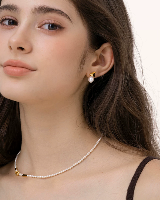 Pearl Knot Grace Necklace
